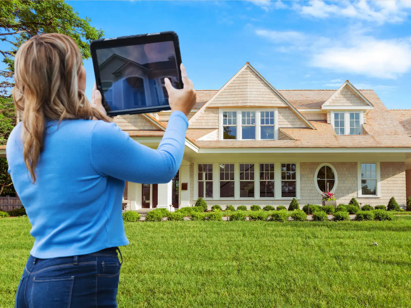 Real Estate Pro Checking on Home - Home Watch of America