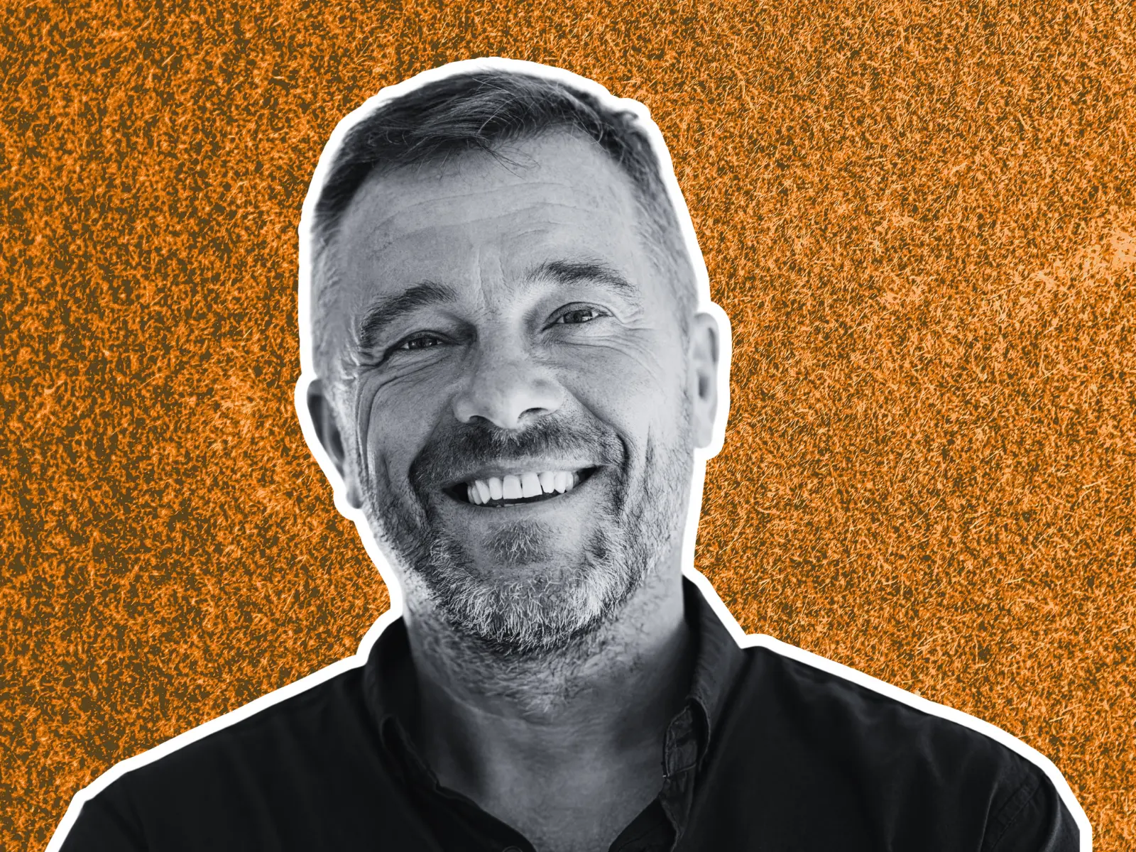 roofer image on orange background